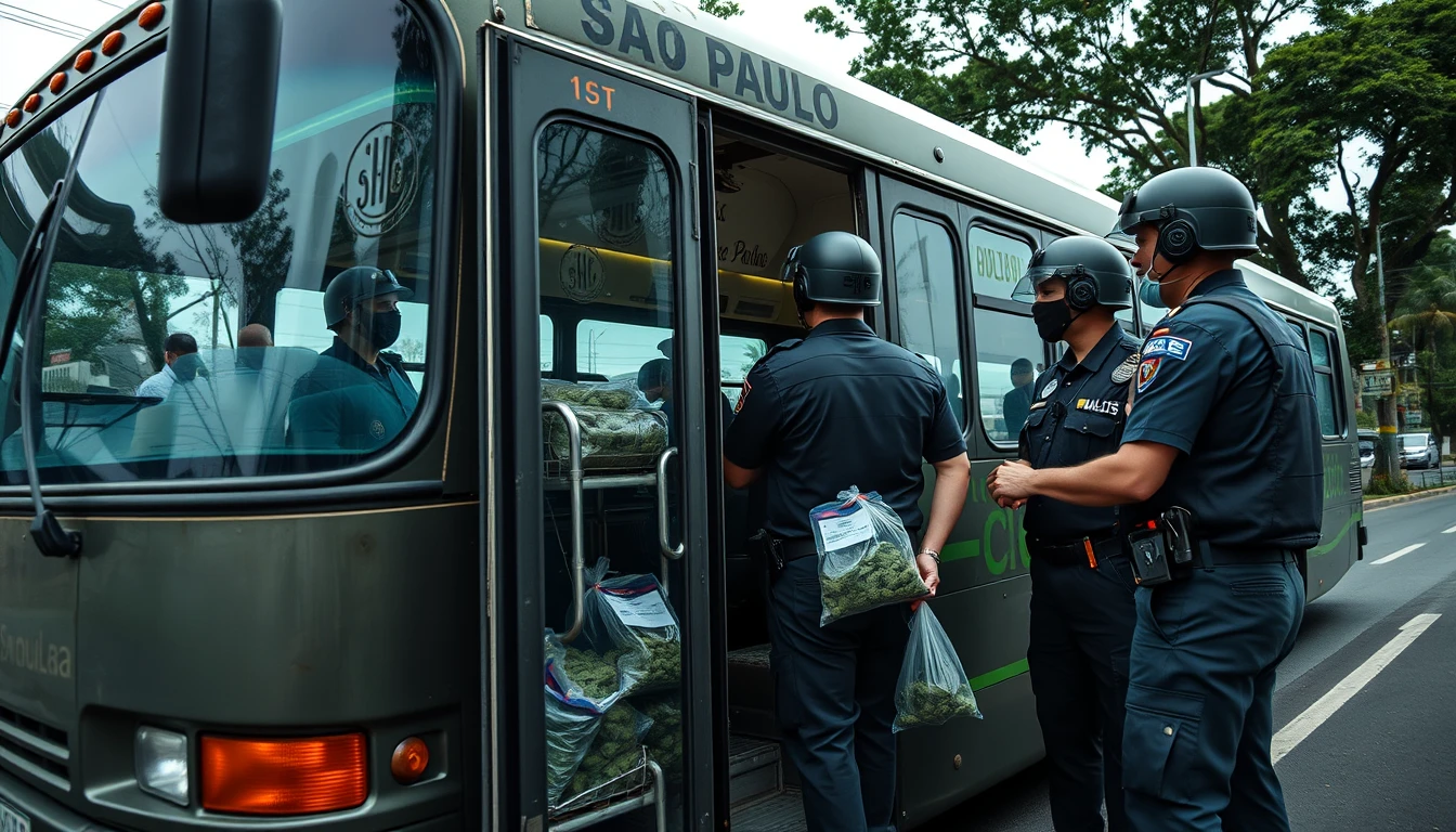 Ônibus do São Paulo na Bolívia é flagrado com maconha
