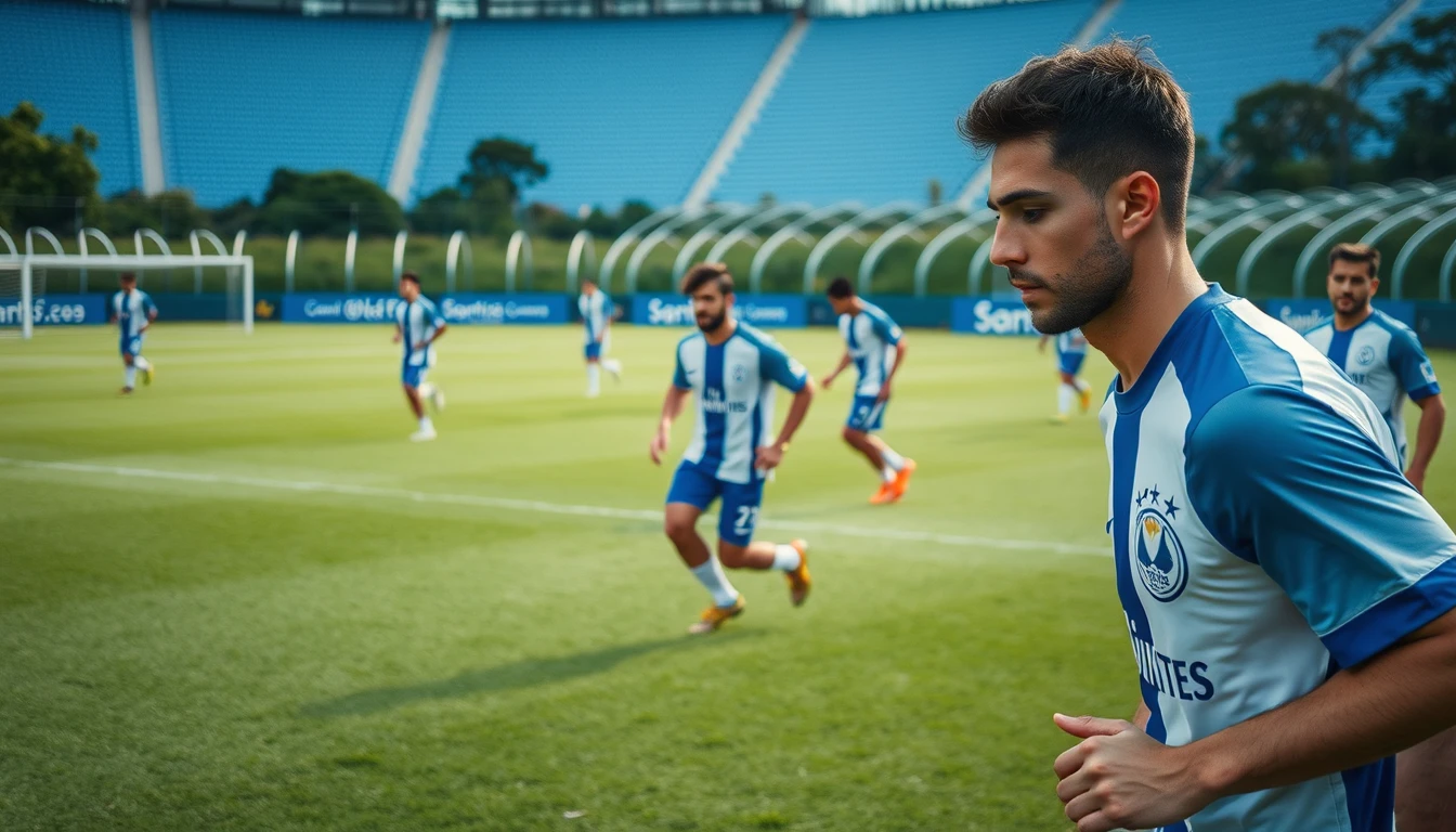 Santos encerra preparação para enfrentar o Macará com retorn