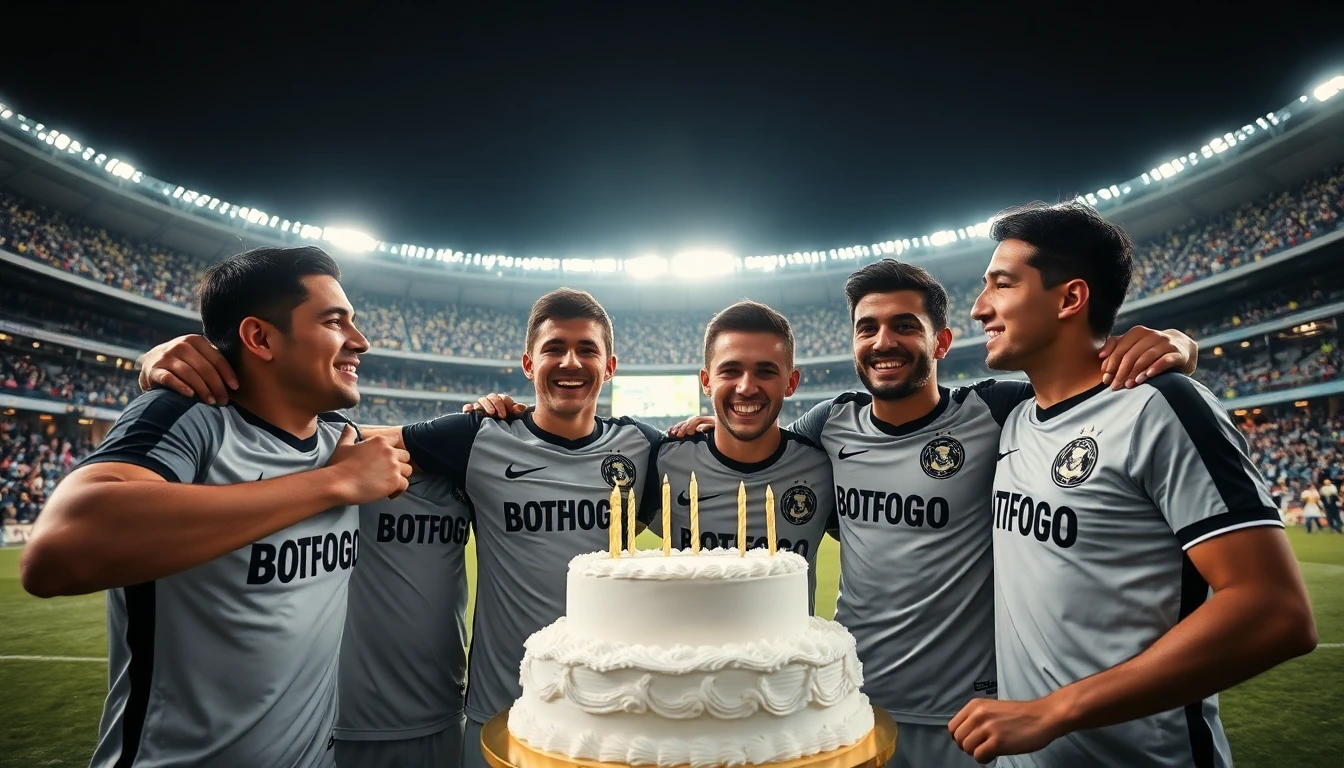 Botafogo completa 122 anos e recebe parabéns do elenco; veja