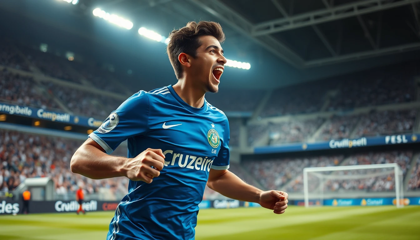 Arroyo exalta confiança no Cruzeiro após gol contra o Flamen